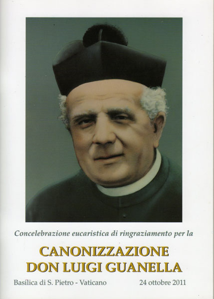 CANONIZACIÓN DE DON HUANELLA