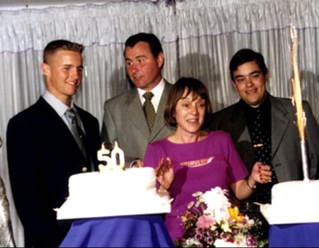 ROBERTO, AZUCENA, ARIEL Y JUAN IGNACIO